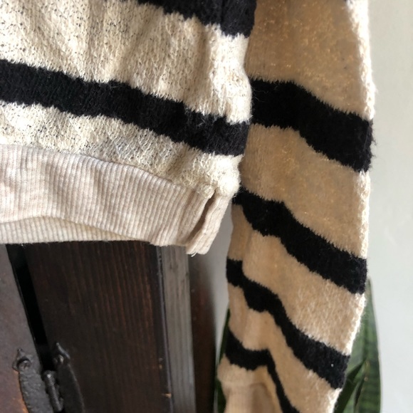 EUC Madewell Women's Striped Linen Sweater - Picture 6 of 7